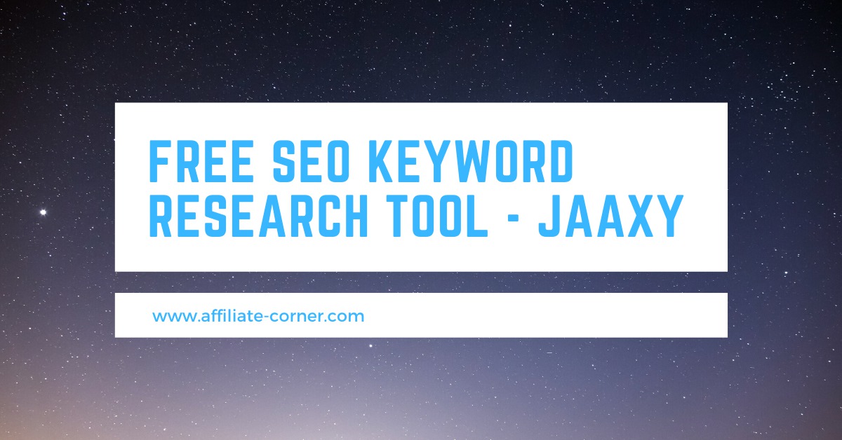 Free SEO Keyword Research Tool - Jaaxy